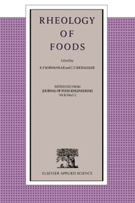 Rheology of Foods