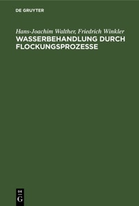 Wasserbehandlung durch Flockungsprozesse