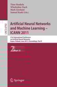 Artificial Neural Networks and Machine Learning - ICANN 2011