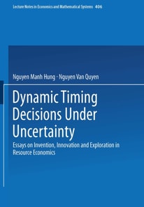 Dynamic Timing Decisions Under Uncertainty