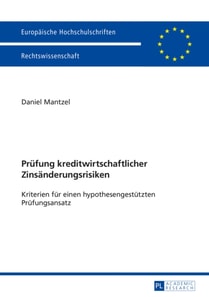 Pruefung kreditwirtschaftlicher Zinsaenderungsrisiken