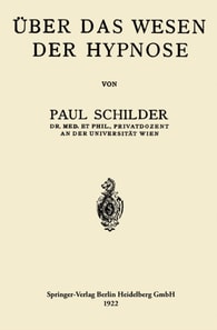 Über das Wesen der Hypnose