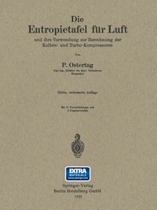 Die Entropietafel für Luft und ihre Verwendung zur Berechnung der Kolben- und Turbo-Kompressoren