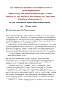 Die neue Schulwissenschaft  Teil 1