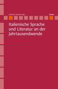 Italienische Sprache und Literatur an der Jahrtausendwende
