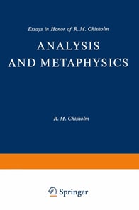 Analysis and Metaphysics