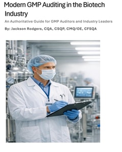 Modern GMP Auditing in the Biotech Industry
