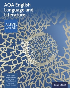 AQA English Language and Literature: A Level and AS