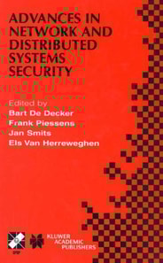 Advances in Network and Distributed Systems Security