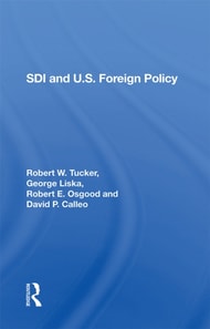 Sdi And U.s. Foreign Policy