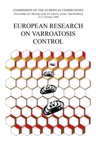European Research on Varroatosis Control