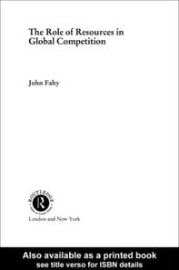Role of Resources in Global Competition
