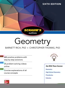 Schaum's Outline of Geometry, Sixth Edition