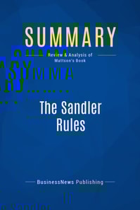 Summary: The Sandler Rules