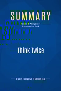 Summary: Think Twice