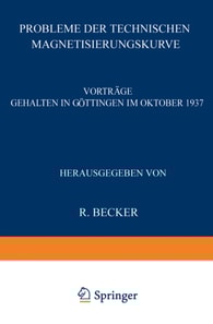 Probleme der Technischen Magnetisierungskurve