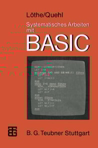 Systematisches Arbeiten mit BASIC