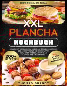 XXL Plancha Kochbuch