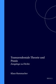 Transzendentale Theorie und Praxis