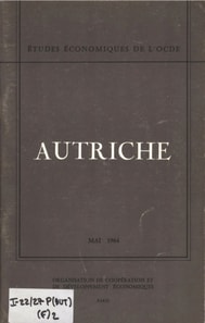 Etudes economiques de l'OCDE : Autriche 1964
