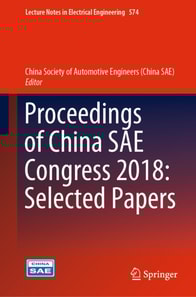 Proceedings of China SAE Congress 2018: Selected Papers