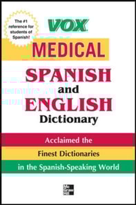 Vox Medical Spanish and English Dictionary