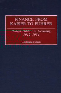Finance from Kaiser to Fuhrer