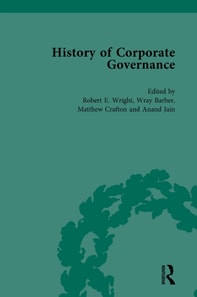 History of Corporate Governance Vol 6