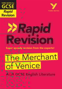 York Notes RAPID AQA GCSE Rapid Revision The Merchant of Venice (eBook) - for 2026, 2027 exams