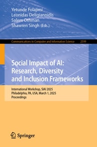 Social Impact of AI: Research, Diversity and Inclusion Frameworks
