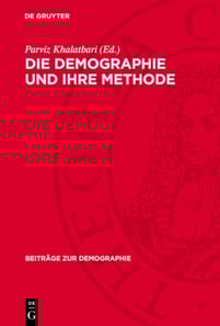 Die Demographie und ihre Methode