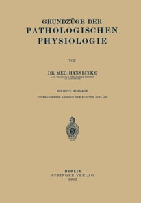 Grundzüge Der Pathologischen Physiologie