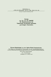 Korona-Entladungen an der Spitze-Platte-Funkenstrecke