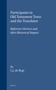 Participants in Old Testament Texts and the Translator