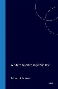 Modern research in Jewish law
