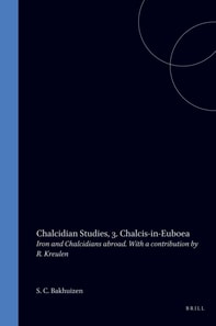 Chalcis-in-euboea, Iron and Chalcidians Abroad