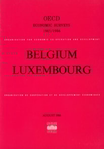 OECD Economic Surveys: Belgium 1986