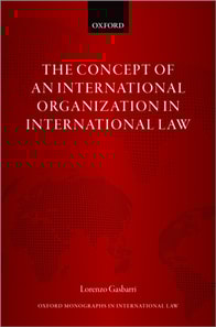 Concept of an International Organization in International Law