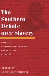 Southern Debate over Slavery: Volume 2