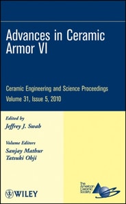 Advances in Ceramic Armor VI, Volume 31, Issue 5