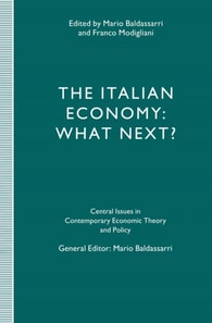 Italian Economy: What Next?