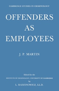 Offenders as Employees