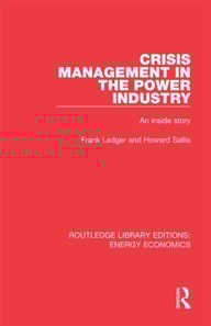 Crisis Management in the Power Industry