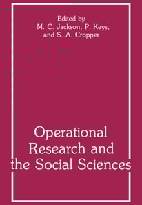 Operational Research and the Social Sciences