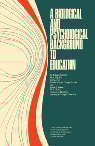 Biological and Psychological Background to Education