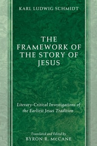 Framework of the Story of Jesus