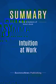 Summary: Intuition at Work