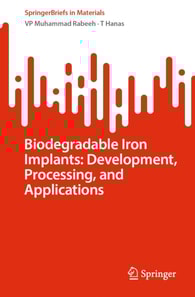 Biodegradable Iron Implants: Development, Processing, and Applications
