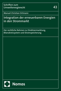 Integration der erneuerbaren Energien in den Strommarkt