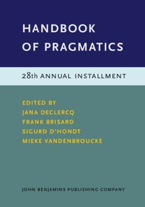 Handbook of Pragmatics